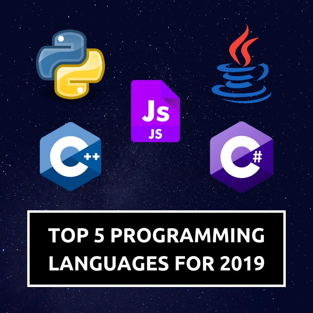 Top 5 Programming Languages For 2019