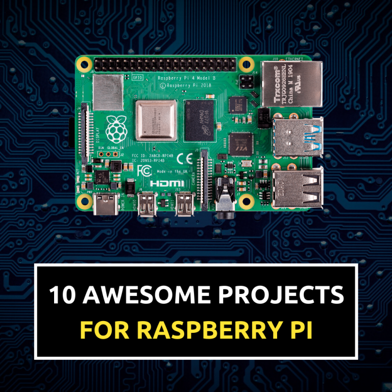 10 Awesome Raspberry Pi Project Ideas
